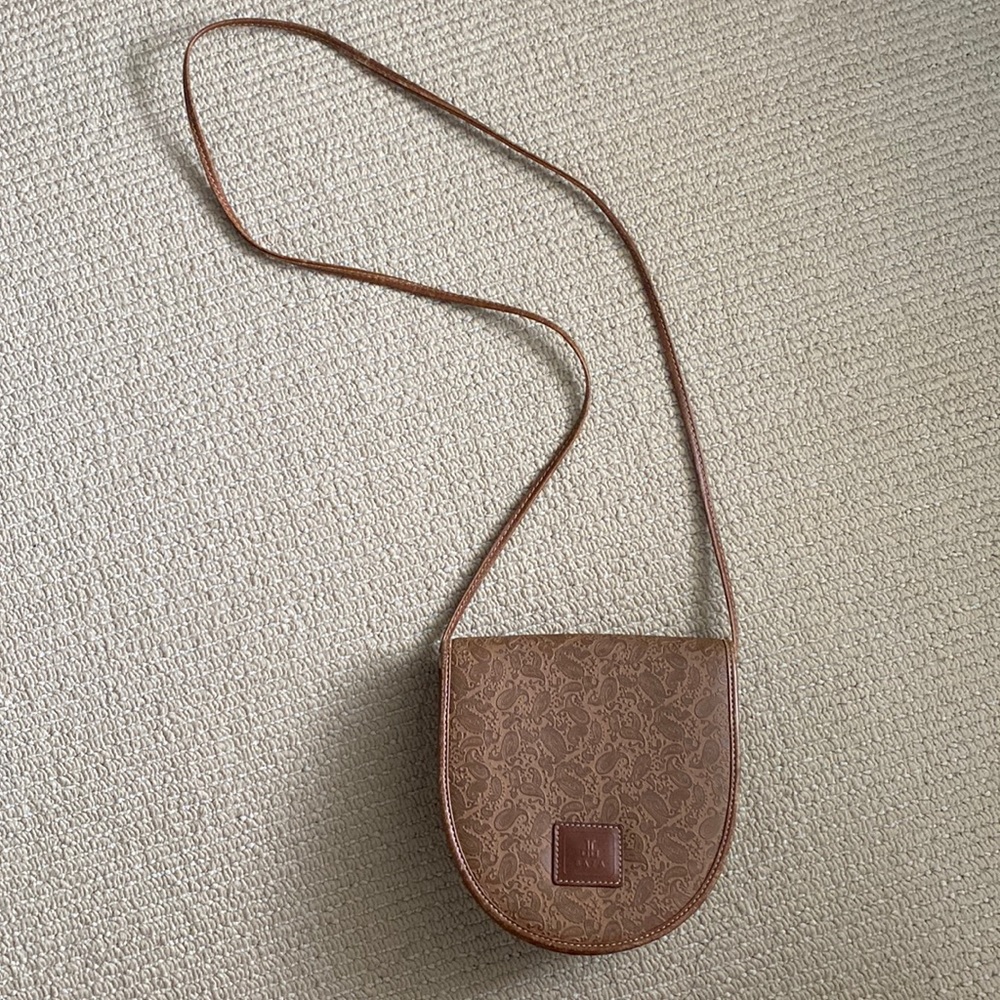 Paisley Brown Shoulder Bag